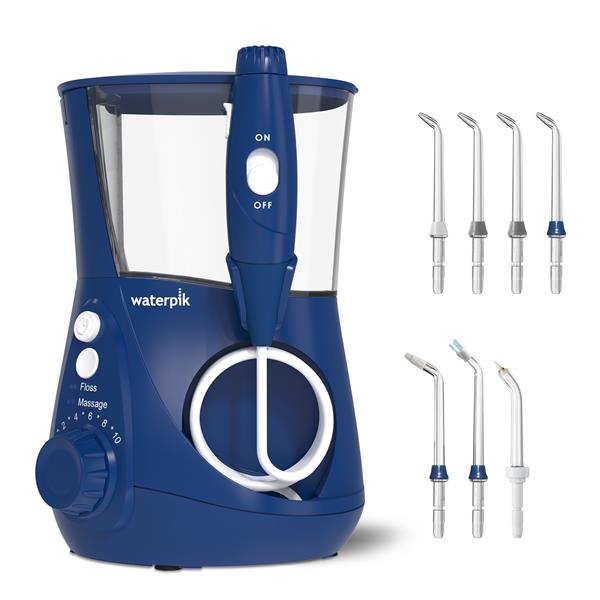 Classic Blue Aquarius™ Water Flosser