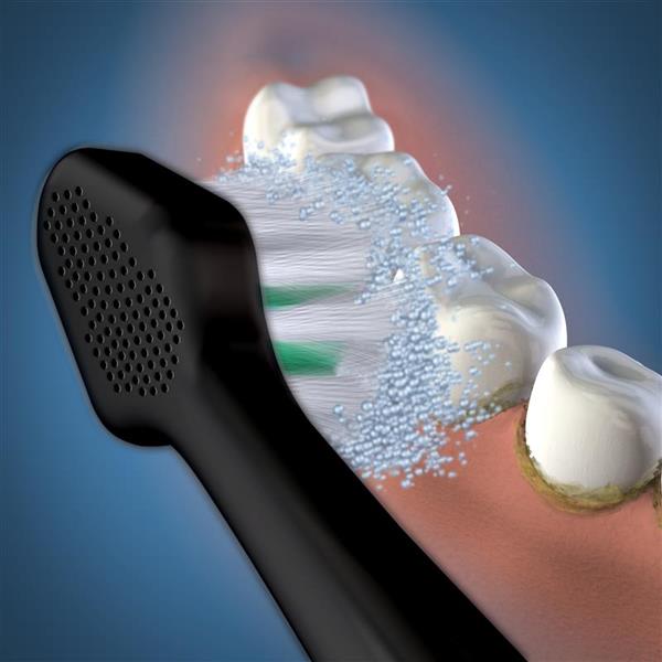 WaterpikTM Triple Sonic Replacement Brush Heads - Black